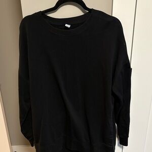 Old Navy Classic Black Crewneck